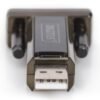 Adapter DIGITUS DA-70156 (USB M - RS-232 M; kolor czarny) Adapter DIGITUS DA-70156 (USB M - RS-232 M; kolor czarny)