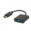 Adapter SAVIO CL-90 (DisplayPort M - D-Sub (VGA) F; 0,20m; kolor czarny) Adapter SAVIO CL-90 (DisplayPort M - D-Sub (VGA) F; 0,20m; kolor czarny)