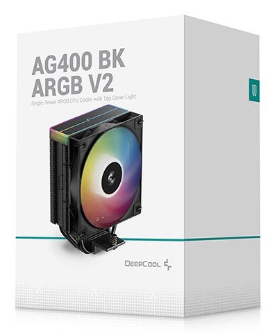 Chłodzenie DeepCool AG400 BK ARGB V2