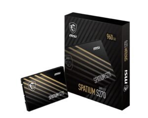 Dysk SSD MSI SPATIUM S270 SATA 2.5” 960GB Dysk SSD MSI SPATIUM S270 SATA 2.5” 960GB