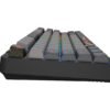 Klawiatura dla graczy Fury Kanabo K6 US podświetlenie RGB magnetyczna czarno-szara