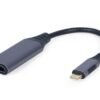 GEMBIRD ADAPTER USB TYP-C DO HDMI NA KABLU SZARY, 15CM