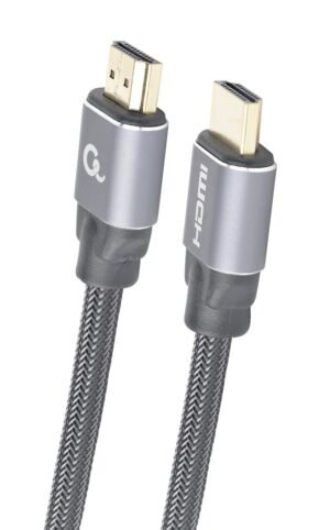 Kabel GEMBIRD Seria premium CCBP-HDMI-2M (HDMI M - HDMI M; 2m; kolor czarny) Kabel GEMBIRD Seria premium CCBP-HDMI-2M (HDMI M - HDMI M; 2m; kolor czarny)