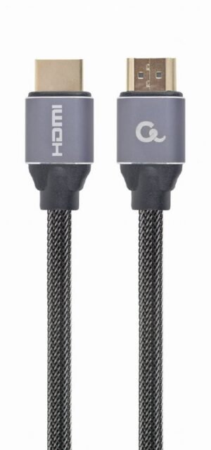 Kabel GEMBIRD seria premium CCBP-HDMI-5M (HDMI M - HDMI M; 5m; kolor czarny) Kabel GEMBIRD seria premium CCBP-HDMI-5M (HDMI M - HDMI M; 5m; kolor czarny)