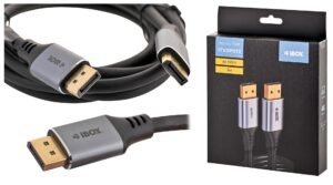 Kabel DisplayPort 4k60Hz złota wtyczka 3m Kabel DisplayPort 4k60Hz złota wtyczka 3m