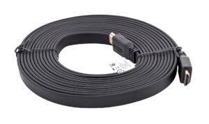 Kabel Lanberg CA-HDMI-21CU-0050-BK (HDMI M - HDMI M; 5m; kolor czarny)