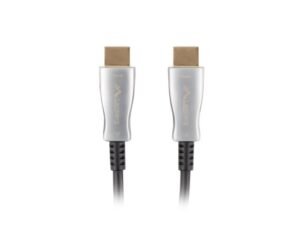 LANBERG KABEL HDMI LANBERG KABEL HDMI M/M V2.0 10M OPTYCZNY AOC CZARNY CA-HDMI-20FB-0100-BK LANBERG KABEL HDMI LANBERG KABEL HDMI M/M V2.0 10M OPTYCZNY AOC CZARNY CA-HDMI-20FB-0100-BK