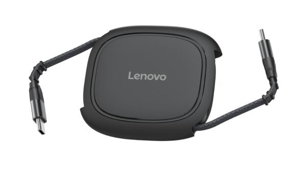 Kabel zwijany Lenovo GX91V57058 240W USB-C czarny