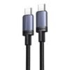 Kabel Ugreen USB-C do USB-C PD 100W 5A 3m - czarny