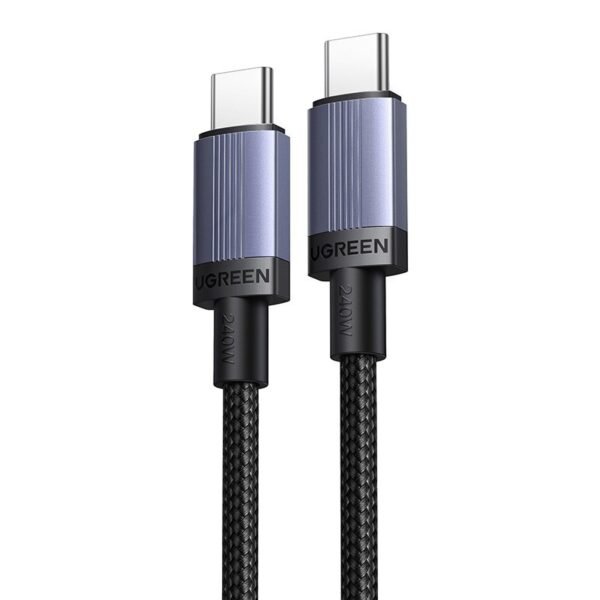Kabel Ugreen USB-C do USB-C PD 100W 5A 3m - czarny