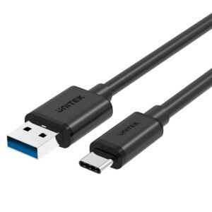 UNITEK KABEL USB TYP-C USB 3.1 - USB A, Y-C474BK+ UNITEK KABEL USB TYP-C USB 3.1 - USB A, Y-C474BK+