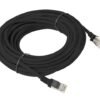 Patchcord UTP Lanberg PCU6-10CC-1000-BK (RJ45 - RJ45 ; 10m; UTP; kat. 6; kolor czarny)
