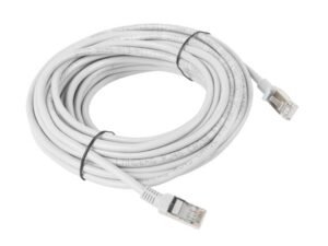 Kabel Lanberg PCF5-10CC-1000-S (RJ45 - RJ45 ; 10m; kolor szary) Kabel Lanberg PCF5-10CC-1000-S (RJ45 - RJ45 ; 10m; kolor szary)