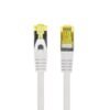 LANBERG PATCHCORD S/FTP KAT.6A 10M SZARY LSZH CU FLUKE PASSED PCF6A-10CU-1000-S