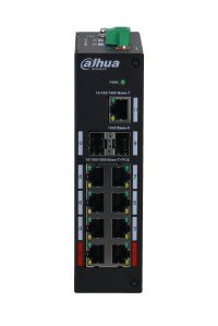 Switch Dahua PFS3211 PoE 8xGE, czarny