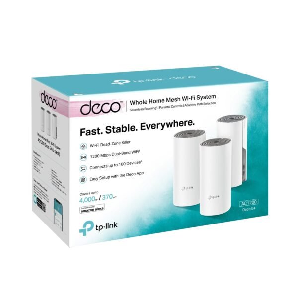 System mesh TP-LINK Deco E4(3-Pack) System mesh TP-LINK Deco E4(3-Pack)