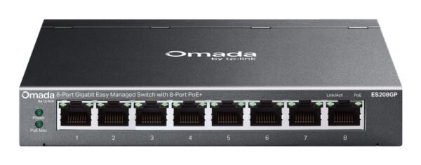 Switch TP-LINK ES208GP Omada Easy Managed