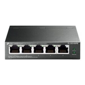 SWITCH TP-Link TL-SG105PE, 5 portów RJ45 10/100/1000 Mb/s, 4 porty PoE+ SWITCH TP-Link TL-SG105PE, 5 portów RJ45 10/100/1000 Mb/s, 4 porty PoE+