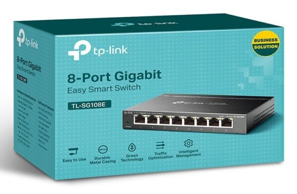 Switch TP-Link TL-SG108E Switch TP-Link TL-SG108E