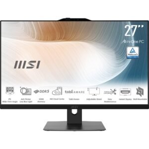 MSI AIO Modern AM272P 1M-855EU Core5-120U 27" IPS LED FHD Non-Touch Anti-Glare 16GB SSD512GB M.2 AX211 WiFi 6E Windows 11 Pro Black MSI AIO Modern AM272P 1M-855EU Core5-120U 27" IPS LED FHD Non-Touch Anti-Glare 16GB SSD512GB M.2 AX211 WiFi 6E Windows 11 Pro Black
