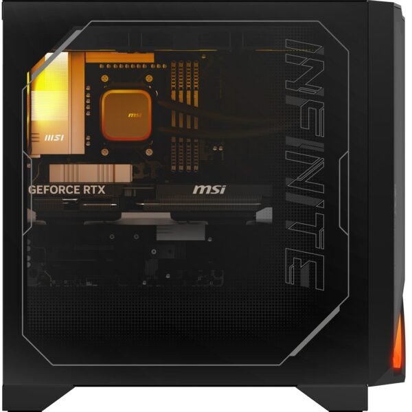 MSI MPG Infinite Z3 X3D 7NVRR7-875EU Ryzen 7 7800X3D 32GB DDR5 SSD1TB GeForce RTX 5070 12G SHADOW 2X AMD/RZ616 Wi-Fi 6E Bluetooth 5.3 850W Win11 Black 2Y