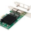 DIGITUS KARTA SIECIOWA PCIE PRZEWODOWA 2X RJ45 GIGABIT 10/100/1000MBPS LOW PROFILE DN-10132