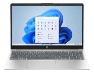 HP 15-fc0056nw Ryzen 3 7320U 15.6"FHD IPS 250nits 8GB LPDDR5 5500 SSD512 Radeon 610M Cam720p 41Wh Win11 Natural Silver 2Y