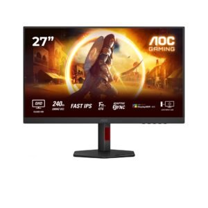 MONITOR AOC LED 27" Q27G4ZR Fast IPS QHD 240Hz (260Hz O/C) MONITOR AOC LED 27" Q27G4ZR Fast IPS QHD 240Hz (260Hz O/C)