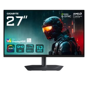 MONITOR GIGABYTE OLED 27” MO27Q2A 280Hz MONITOR GIGABYTE OLED 27” MO27Q2A 280Hz