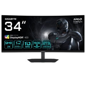 MONITOR GIGABYTE LED 34" G34WQC2 200Hz MONITOR GIGABYTE LED 34" G34WQC2 200Hz