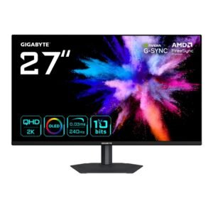 MONITOR GIGABYTE QD-OLED 27" GO27Q24A 240Hz MONITOR GIGABYTE QD-OLED 27" GO27Q24A 240Hz