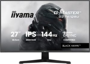 MONITOR IIYAMA LED IPS 27" G2741QSU-B1 Black Hawk 144Hz MONITOR IIYAMA LED IPS 27" G2741QSU-B1 Black Hawk 144Hz