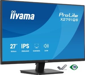 MONITOR IIYAMA LED 27" X2791QS-B1 MONITOR IIYAMA LED 27" X2791QS-B1