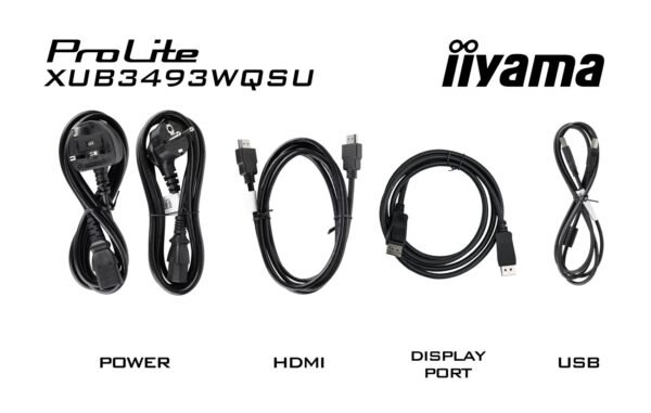 MONITOR IIYAMA LED 34" XUB3493WQSU-B6 120Hz