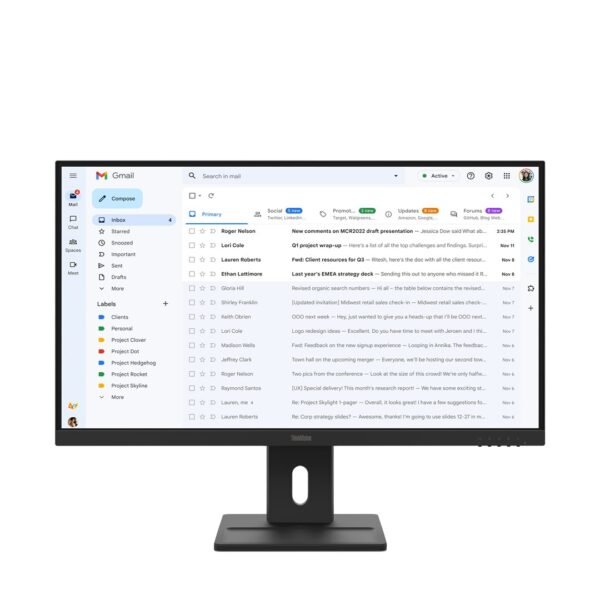 Lenovo ThinkVision E27-40 27"FHD 100Hz 300nits AG HDMI DP VGA Raven Black