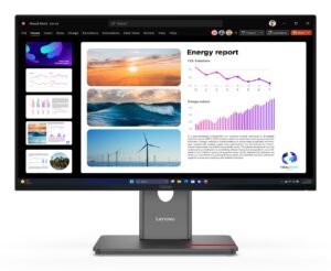 Lenovo ThinkVision P24Q-40 23.8"QHD 120Hz 300nits AG USB HDMI DP Raven Black