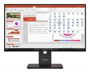 Lenovo ThinkVision T27-40 27"FHD 120Hz 300nits AG USB HDMI DP Eclipse Black Lenovo ThinkVision T27-40 27"FHD 120Hz 300nits AG USB HDMI DP Eclipse Black