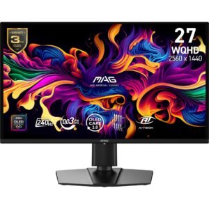 MSI Monitor 26.5" MAG 274QP QD-OLED X24 WQHD 240Hz MSI Monitor 26.5" MAG 274QP QD-OLED X24 WQHD 240Hz