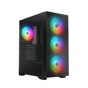 LOGIC OBUDOWA DART PRO ARGB MIDI USB TYPE-C CZARNA LOGIC OBUDOWA DART PRO ARGB MIDI USB TYPE-C CZARNA