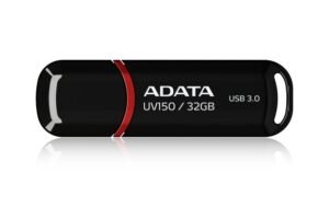 Pendrive ADATA UV150 AUV150-32G-RBK (32GB; USB 3.0; kolor czarny) Pendrive ADATA UV150 AUV150-32G-RBK (32GB; USB 3.0; kolor czarny)