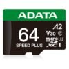ADATA Speed Plus MicroSDXC 64 GB Class 3 UHS-I/U3 A2 V30