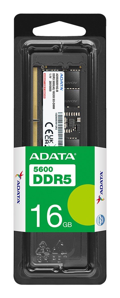 ADATA SODIMM DDR5 16 GB 5600 MHz CL46 AD5S560016G-S