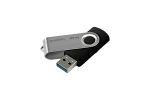Pendrive GoodRam Twister UTS3-0640K0R11 (64GB; USB 3.0; kolor czarny) Pendrive GoodRam Twister UTS3-0640K0R11 (64GB; USB 3.0; kolor czarny)