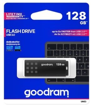 Pendrive GoodRam UME3 UME3-1280K0R11 (128GB; USB 3.0; kolor czarny) Pendrive GoodRam UME3 UME3-1280K0R11 (128GB; USB 3.0; kolor czarny)