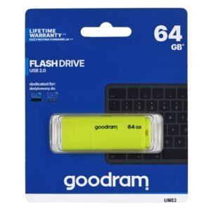 Pendrive GoodRam UME2 UME2-0640Y0R11 (64GB; USB 2.0; kolor żółty) Pendrive GoodRam UME2 UME2-0640Y0R11 (64GB; USB 2.0; kolor żółty)