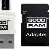 Karta pamięci z adapterem i czytnikiem kart GoodRam All in one M1A4-1280R12 (128GB; Class 10; Adapter, Czytnik kart MicroSDHC, Karta pamięci)