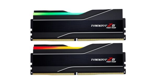 G.SKILL Trident Neo AMD RGB DDR5 2X16GB 6000MHZ CL30 EXPO Black F5-6000J3038F16GX2-TZ5NR