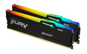 KINGSTON DDR5 64GB 6000MT/s CL30 DIMM (Kit of 2) FURY Beast RGB EXPO KINGSTON DDR5 64GB 6000MT/s CL30 DIMM (Kit of 2) FURY Beast RGB EXPO
