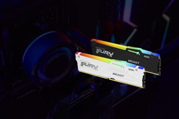 KINGSTON DDR5 16GB 5600MT/s CL36 DIMM FURY Beast RGB EXPO