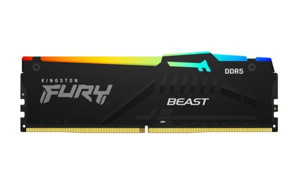 KINGSTON DDR5 16GB 5600MT/s CL36 DIMM FURY Beast RGB EXPO